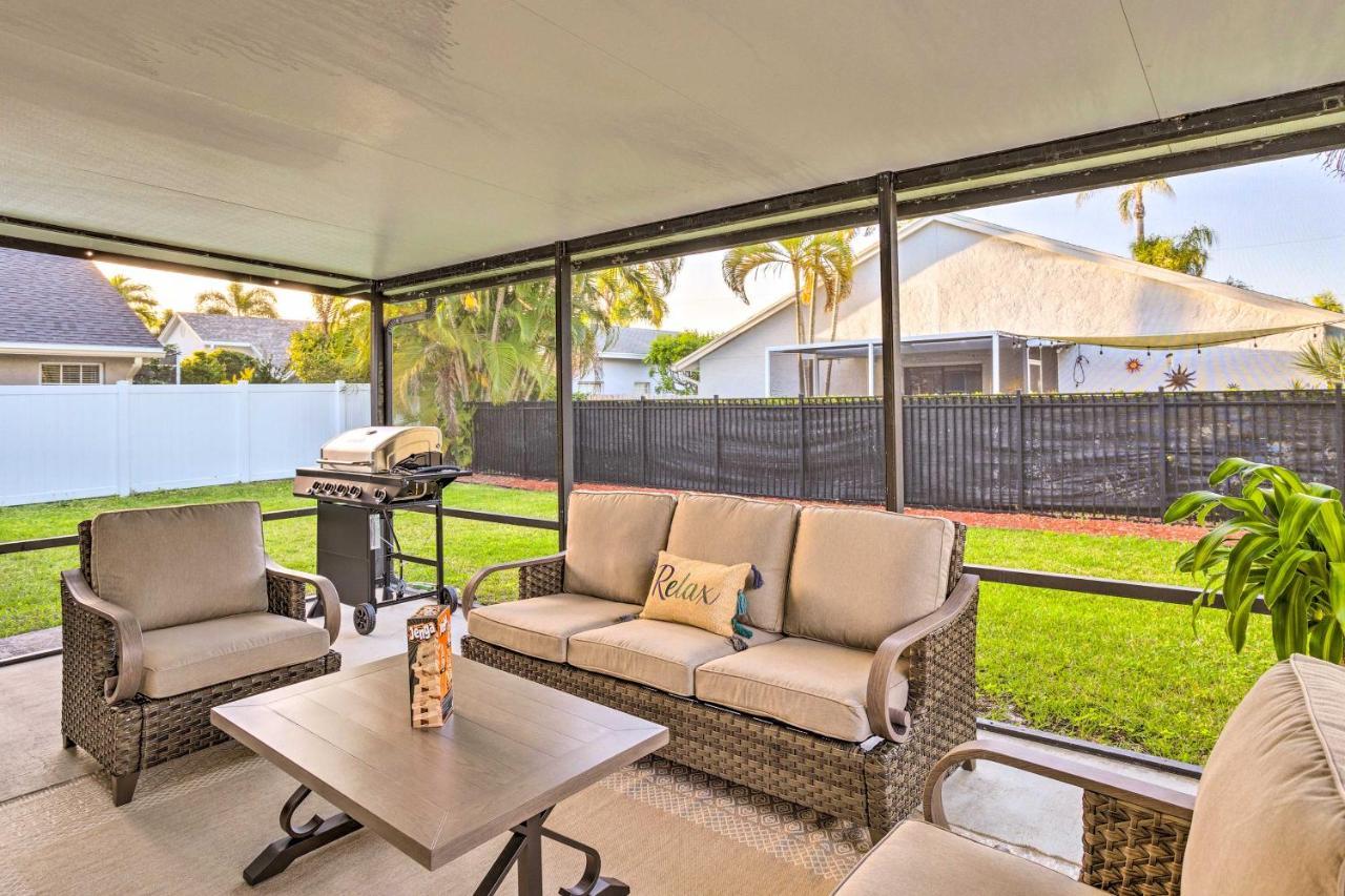 Jupiter Home With Patio And Grill About 6 Mi To Beach! エクステリア 写真